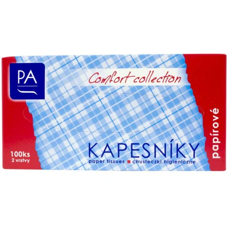 PA kapesník krabicka 2.vrstvý 100ks