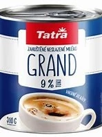 Tatra Grand kondenzované mléko 9 %