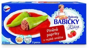 Dobroty babičky Kláry Plněná paprika s rajskou omáčkou