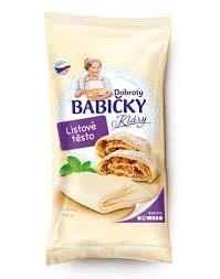 Dobroty Babičky Kláry Listové těsto 3 plátky