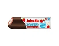 Míša Jahoda s tvarohem v kakaové polevě nanuk