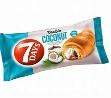 7Days Croissant double kakao a kokos