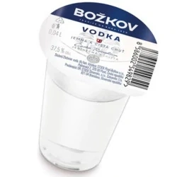 Alkohol - Božkov Vodka 37,5% 40ml