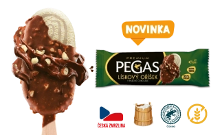PEGAS Lískový oříšek s mléčnou čokoládou
