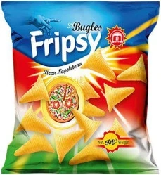 Fripsy 50g bugles Pizza