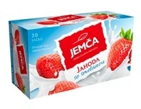 JEMČA Čaj Jahoda se smetanou 40g
