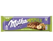 Milka Čokoláda Mmmax Nutty Choco Wafer mléčná, oplatka a oříšky