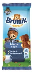 Opavia Brumík Mléčná náplň jemné pečivo