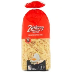 Zátkovy válcované nudle Polévkové